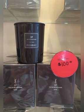 Yves Saint Laurent Black and Red Luxe Scented Candle